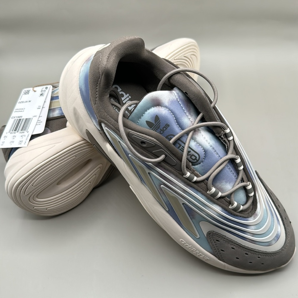 NWT! Adidas Ozelia Sneakers Women’s 10 Blue, Gray